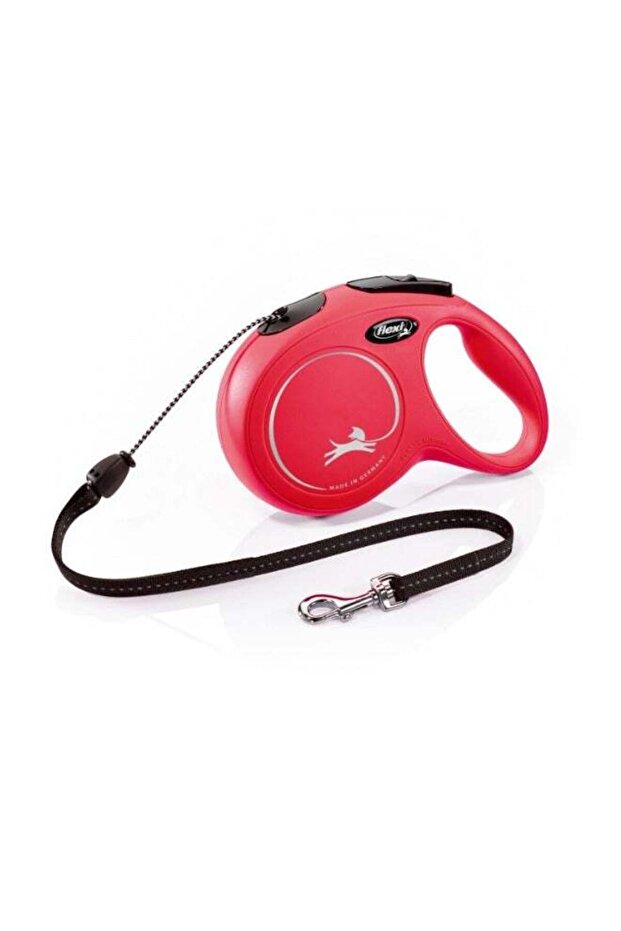 New Classic retractable lead, Cord 8 m, Red, Medium (up to 20 kg)