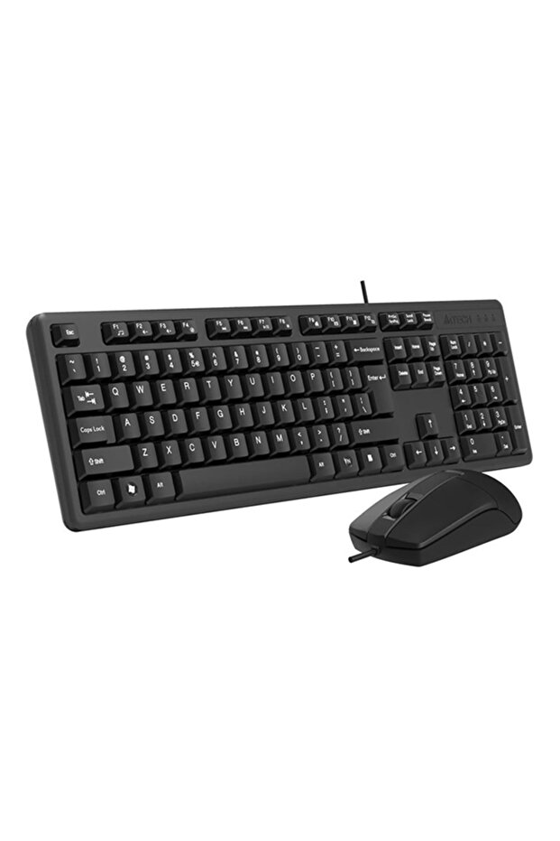 A4-Tech Kablolu Set Siyah (Klavye+Mouse) - 2