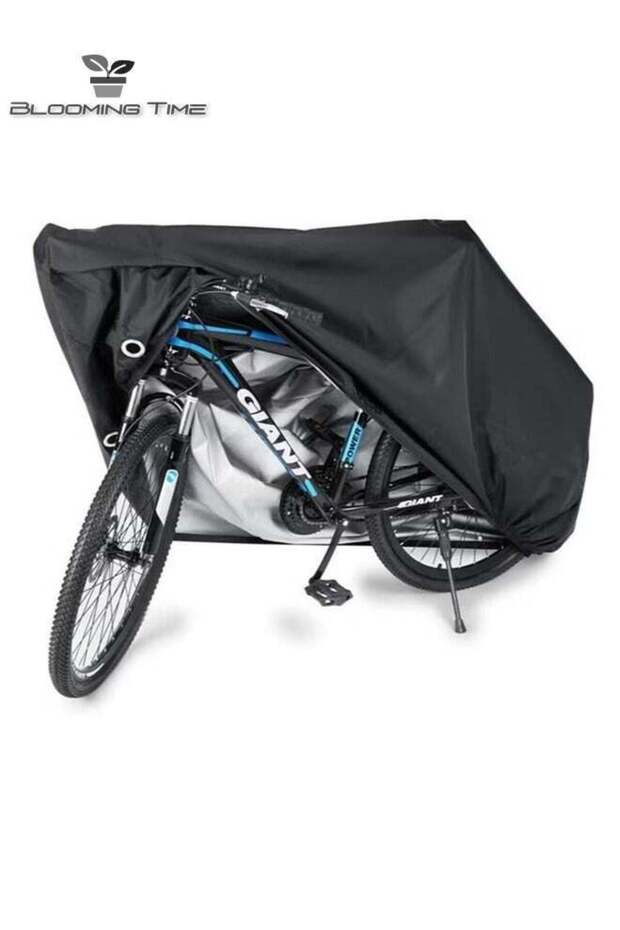 Waterproof Bike Cover Rain Sun UV Dust Wind Proof with Lock Hole for Mountain Road Bike Outdoor Stor