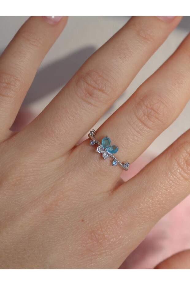 Mavi Pixie Yüzük - 1