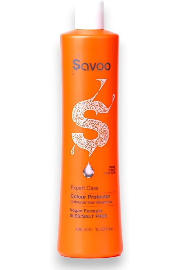 Vegan Shampoo for Coloured Hair 400ml – Fruit Acids, Mango & Cherry