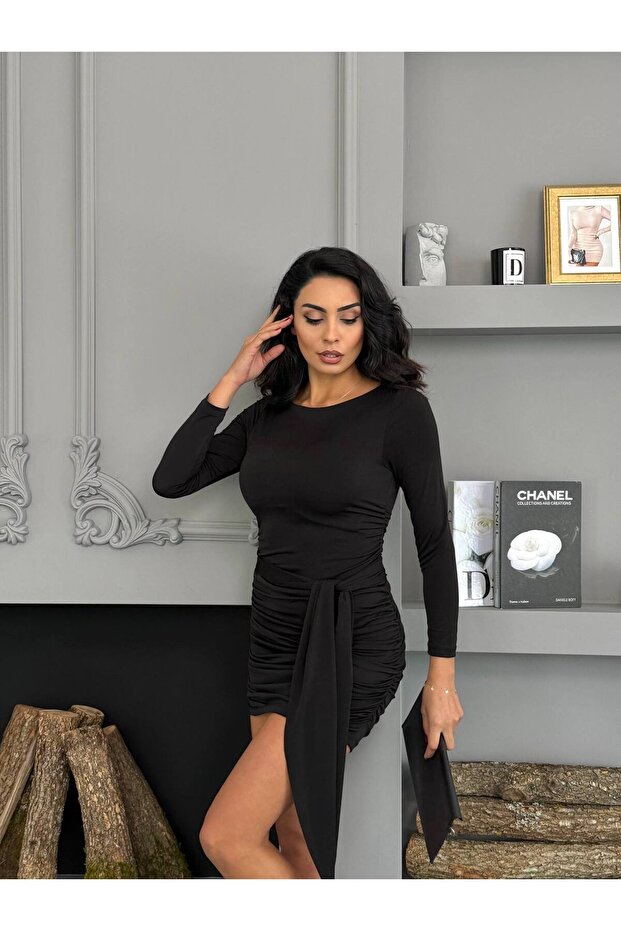 Bağlama Sandy Elbise - 2