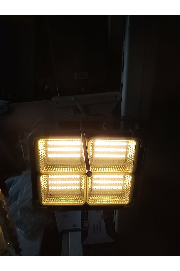 Solar LED projektör şarjlı - 2