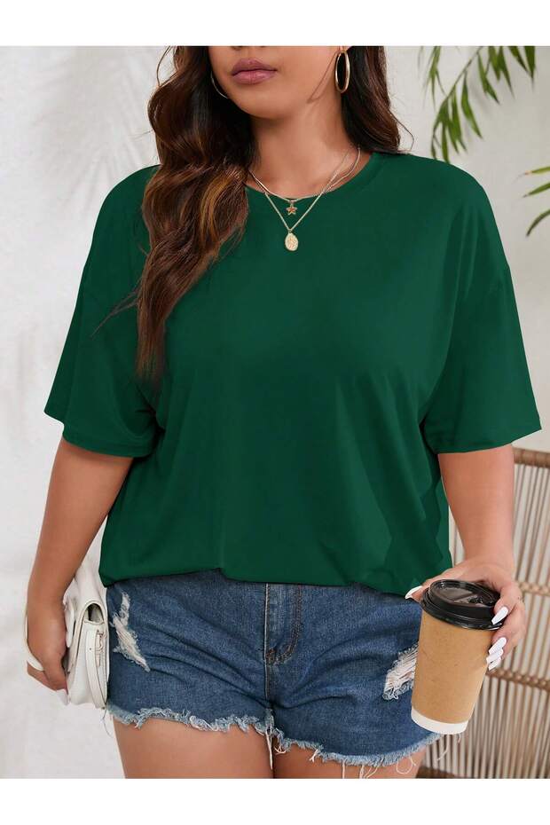 Oversize Large Size T-shirt - 3