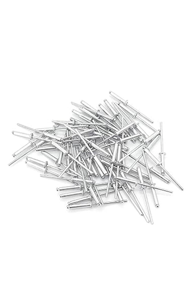 golden team 4mm x 14mm Rivets (50-piece set) – Aluminum body with steel ...