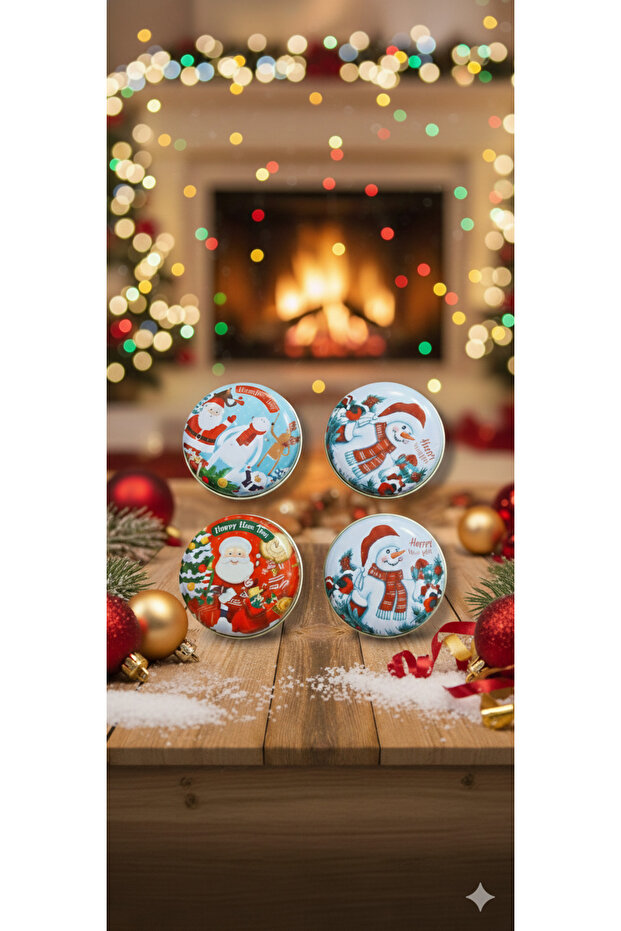 Yılbaşı temalı mum - 2