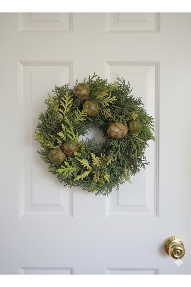 Doğal kapı Çelenk 16 cm - 1