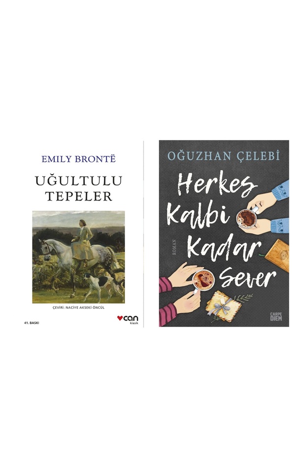 Uğultulu Tepeler - Emily Bronte - Herkes Kalbi Kadar Sever Oğuzhan Çelebi 2 Kitap