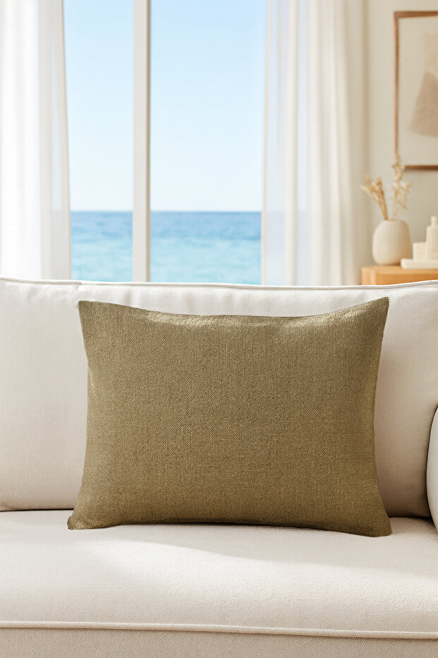 Nadia Throw Pillow Cover Brown V1 50X40