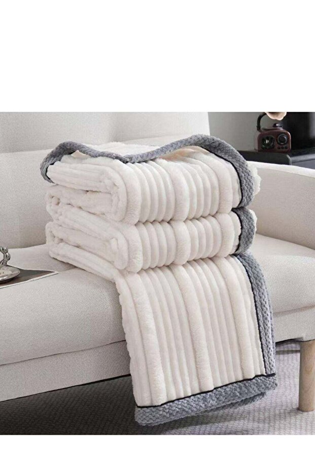 BAIG Magic Plush Drawing Blanket 200x230cm Double Layer Lamb Velvet