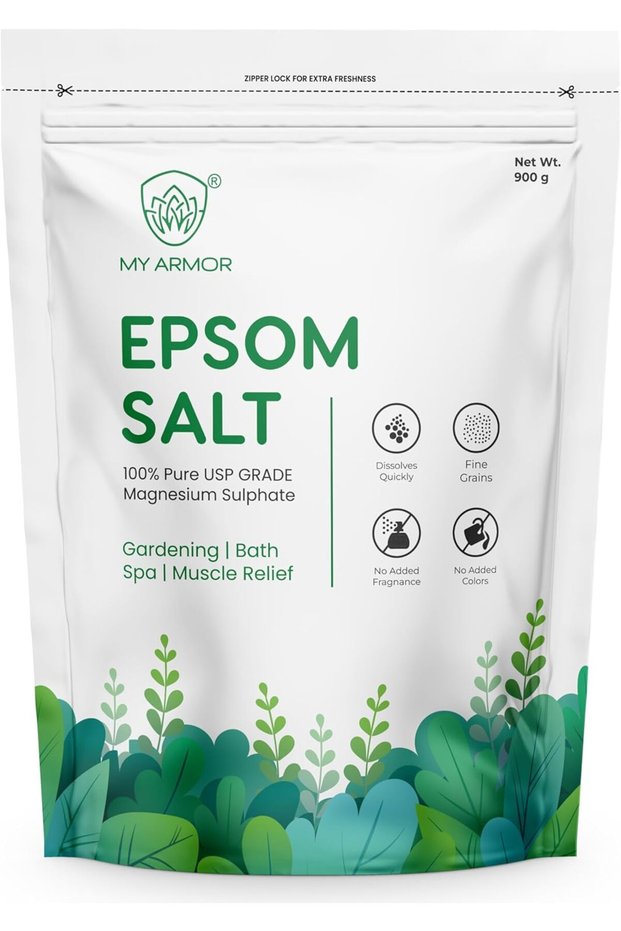 Epsom Salt Unscented, USP Grade, 900 g