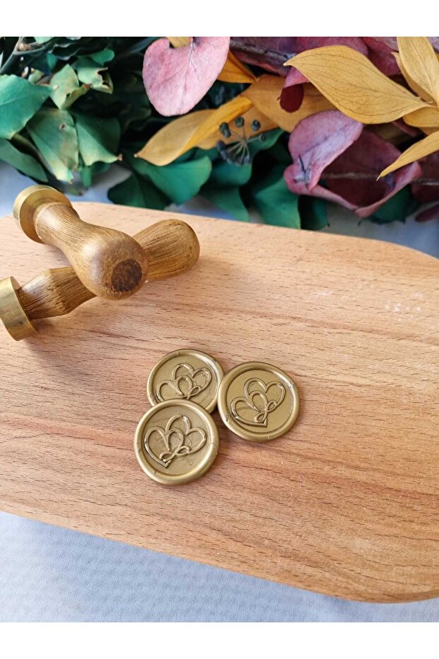 Ready-Made Seal Wax 50 Pieces Seal Gold Color