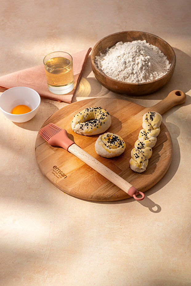 Rustik Silikon Yumurta Fırçası - 1