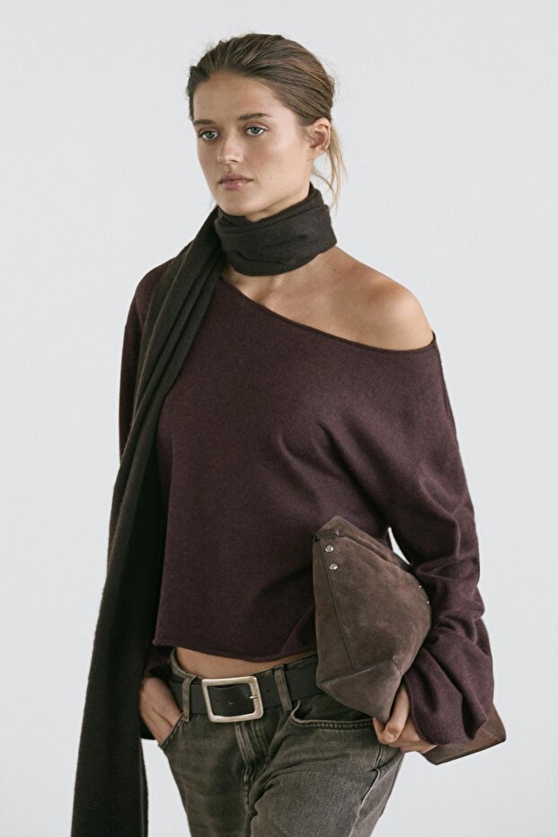 %100 yün triko kazak - 4