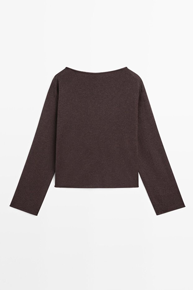 %100 yün triko kazak - 8