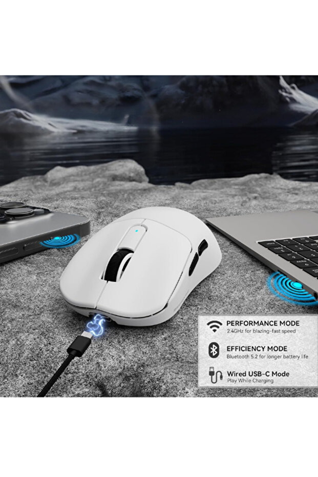 ZR218 M2 WİRELESS BLUETOOTH ŞARJLI MOUSE - 2