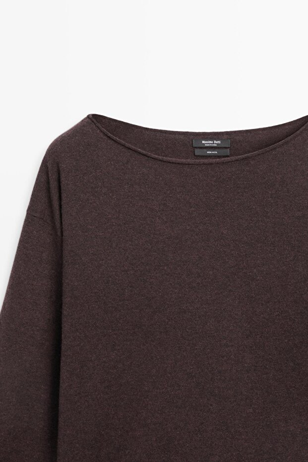 %100 yün triko kazak - 6