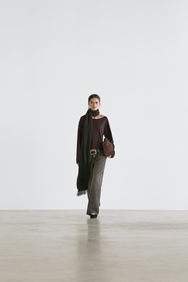 %100 yün triko kazak - 3