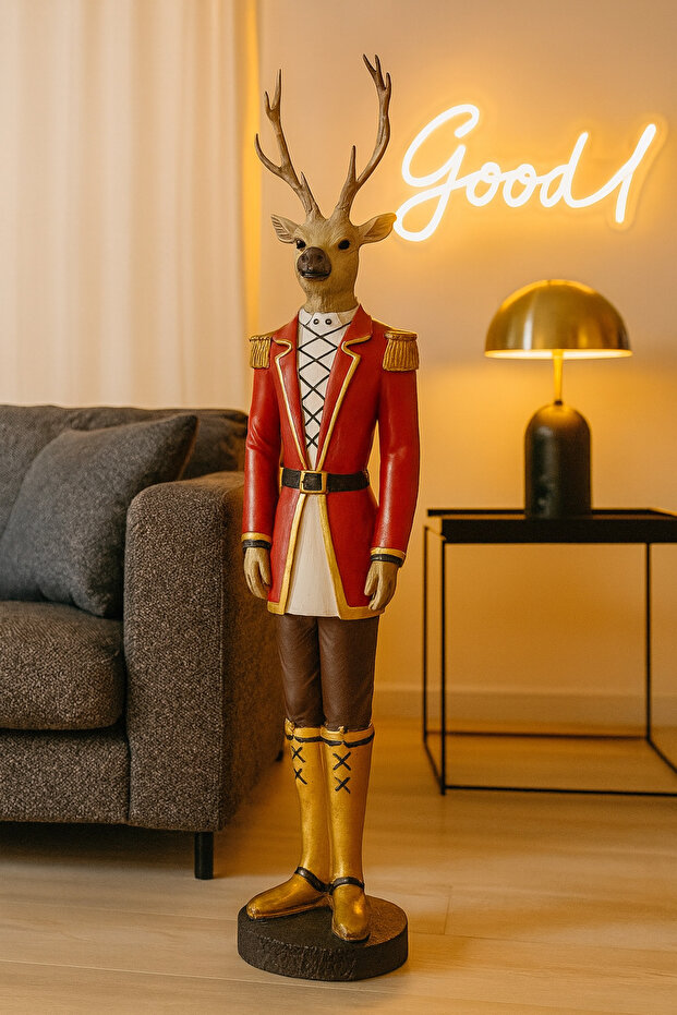 DEKORATİF DEV ÜNİFORMALI GEYİK - 1