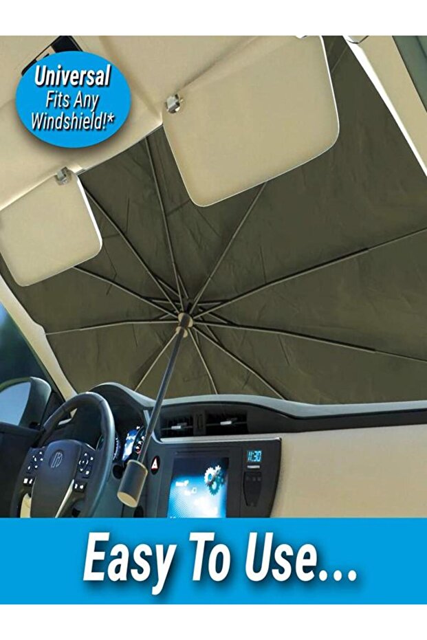مظلة الشمس للزجاج الأمامي للسيارة - 4