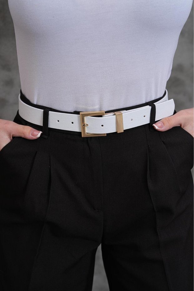 Gold Buckle Trouser Belt Shirt Belt Coat Belt Dress Belt Waist Belt