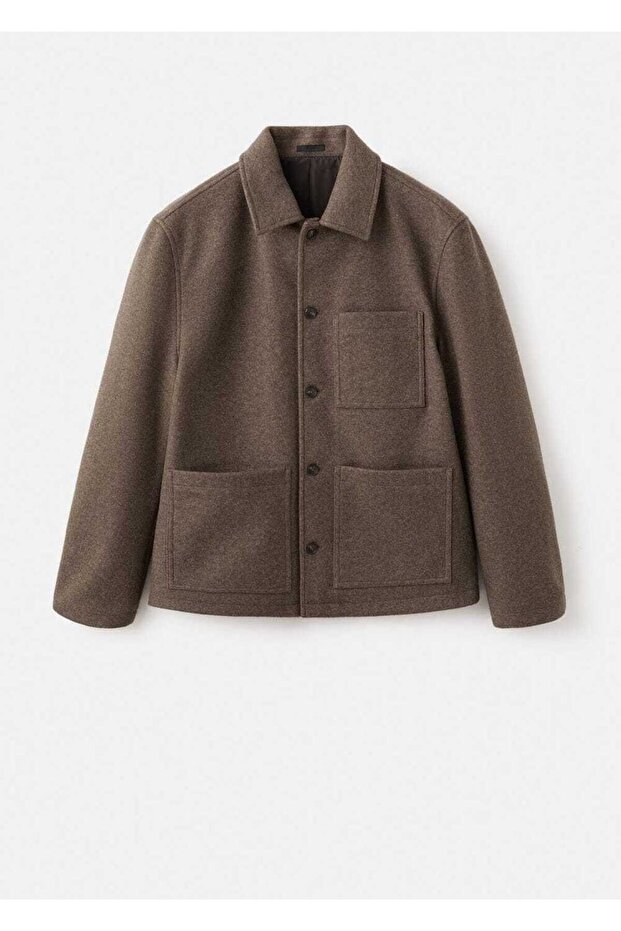 Cepli kumaş ceket - 3