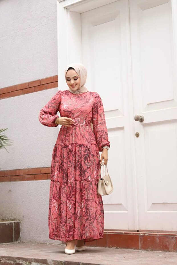 Turkish chiffon dress