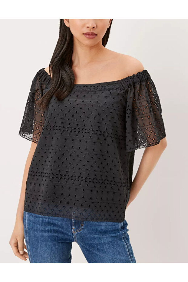 Bluza, Negru - 1