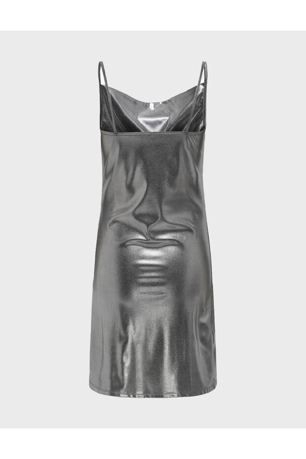 Rochie scurta, Gri - 2