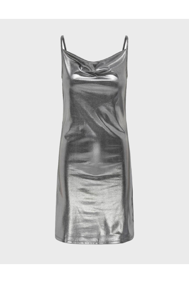 Rochie scurta, Gri - 1