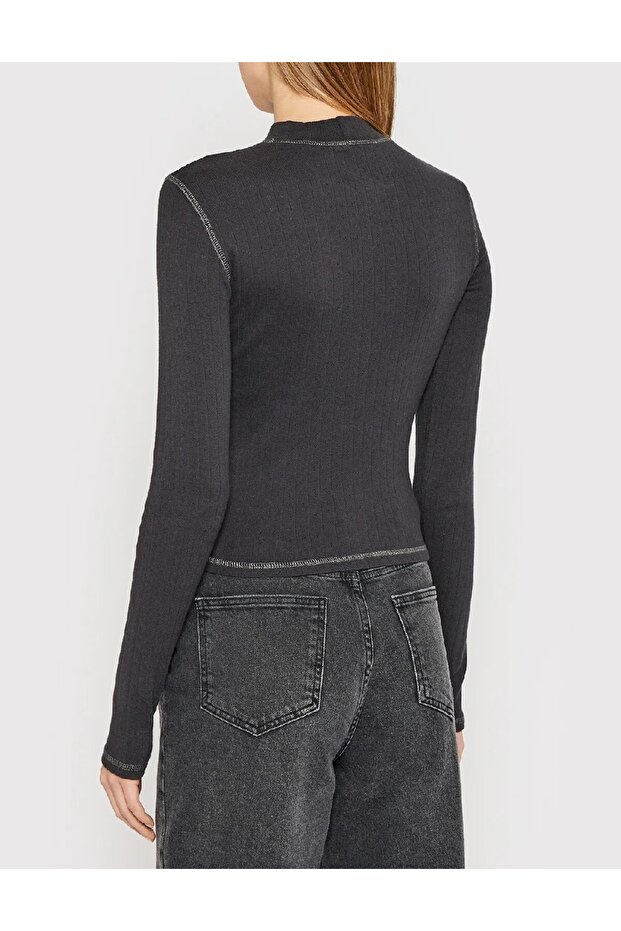 Blouse, Dark Grey - 2