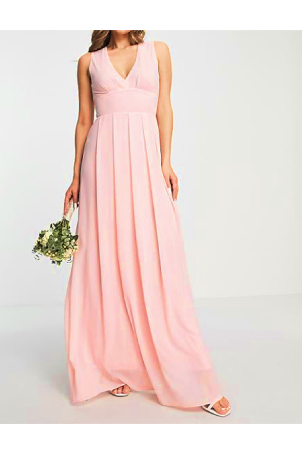 Rochie lunga, Roz - 1