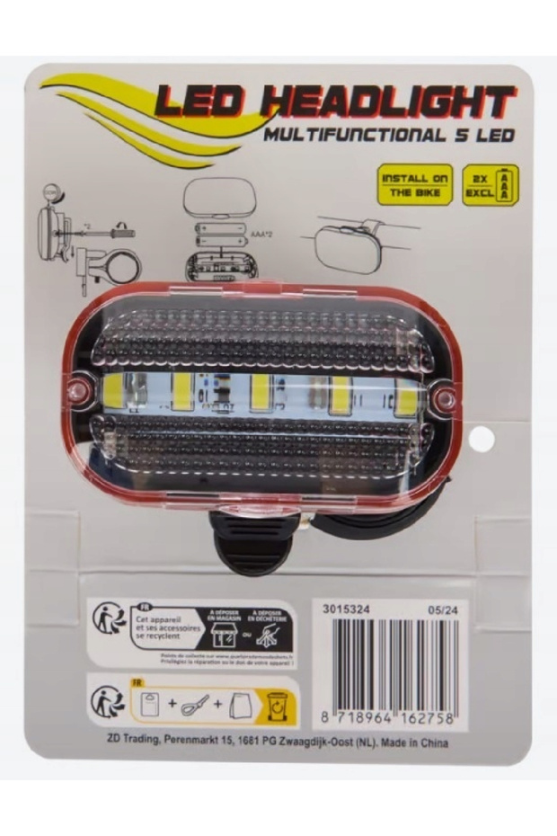 Bicycle light, White - 2