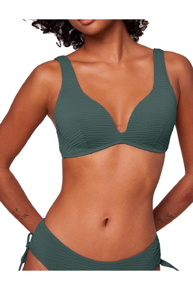 Swim bra, Green