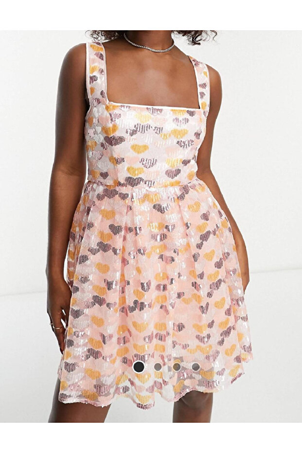 Rochie scurta, Roz - 1