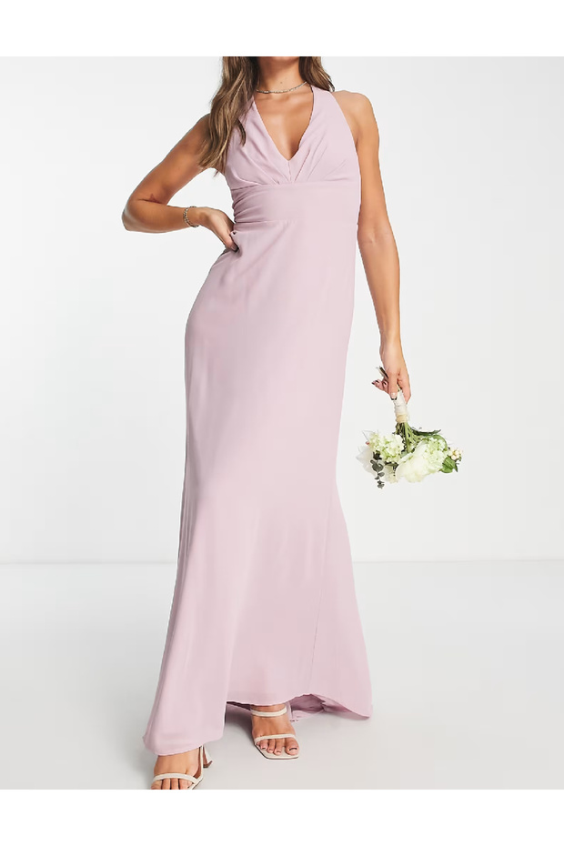 Rochie lunga, Roz - 1