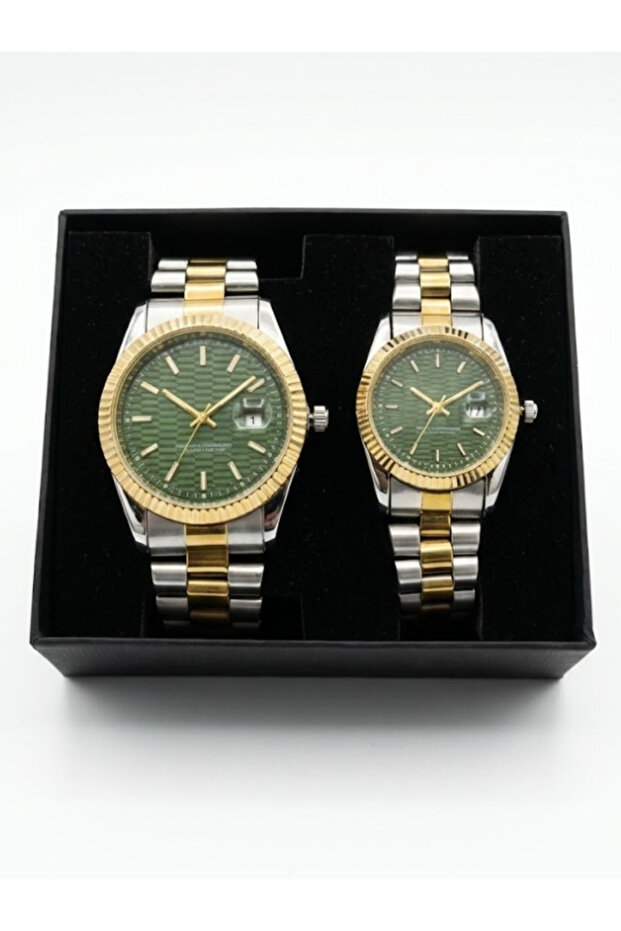 Takvimli Modern Hex Saat Seti - 1