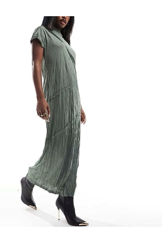 Rochie lunga, Verde - 2