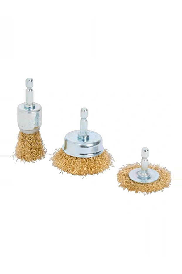 Wire brush set, Silver - 1