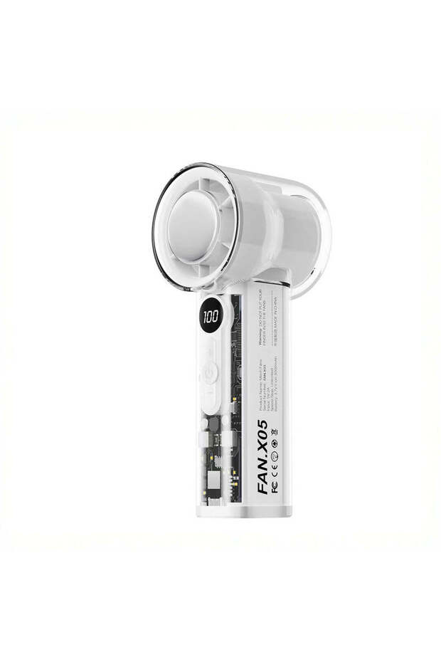 مروحة صغيرة بيضاء من طراز F-33 - 1