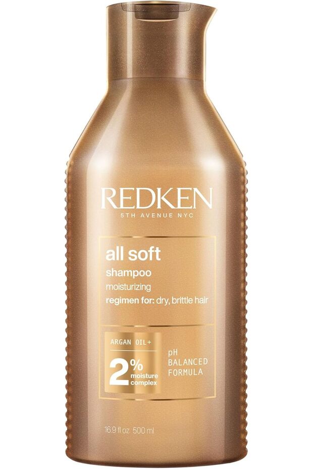 All Soft Shampoo, For Dry Hair, Argan Oil, Intense Softness And Shine, 500 Ml