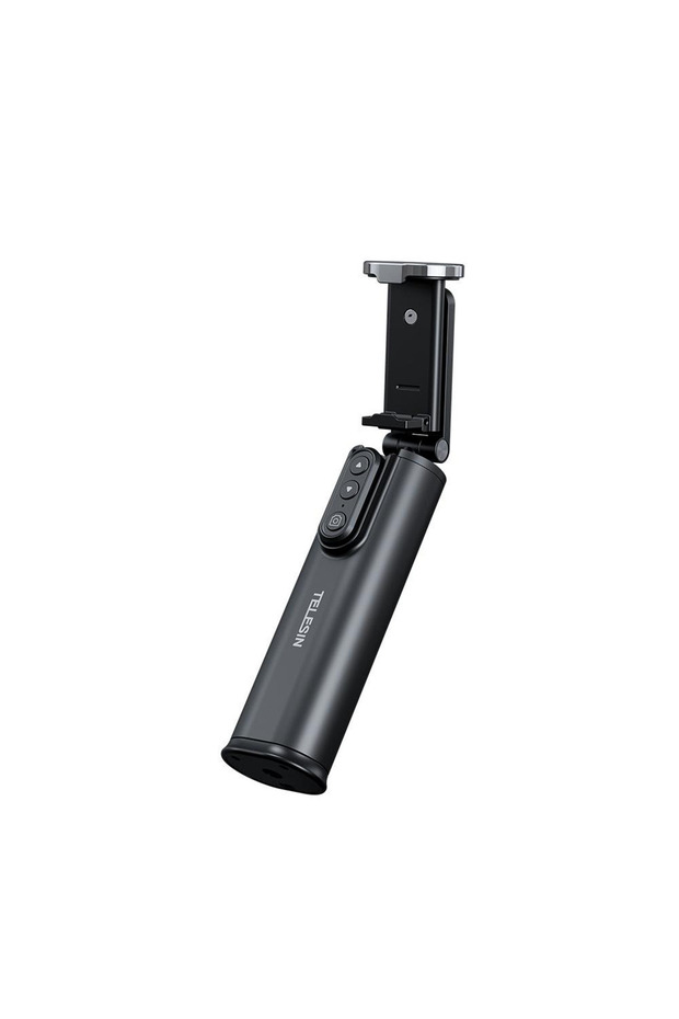 P1-HSS-01 Travel Phone Holder – Foldable Clip Design, Anti-Slip Grip, Tripod Mount Support