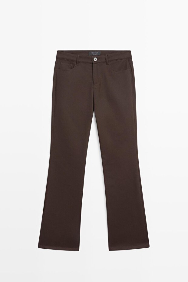 Bootcut fit pantolon - 5