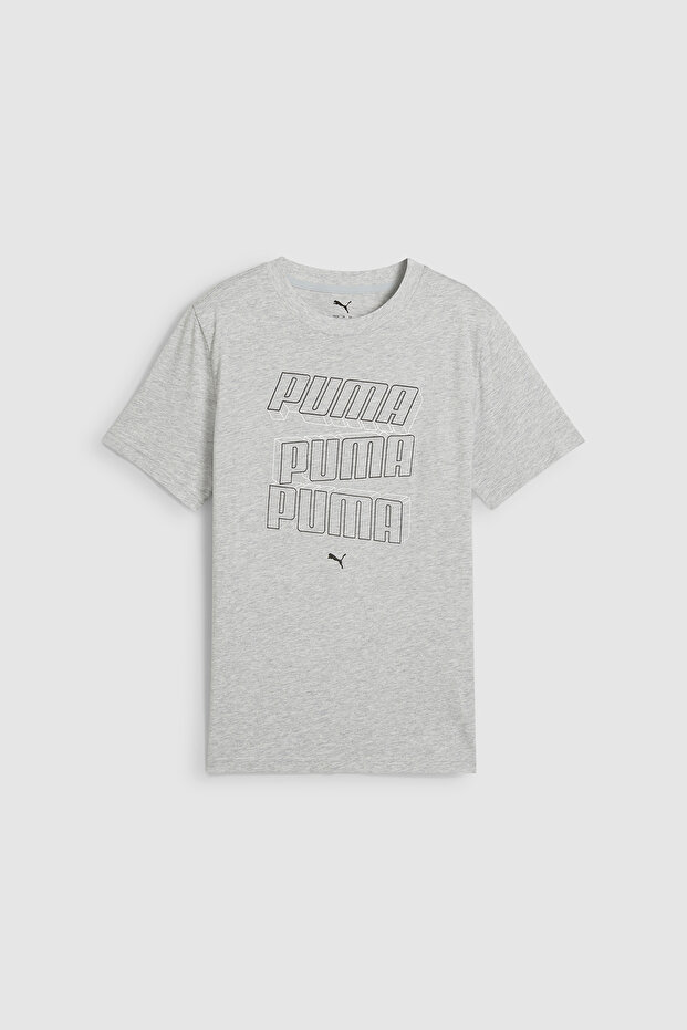 تي شيرت Ess Logo Lab Hog Tee B Light Grey Heath