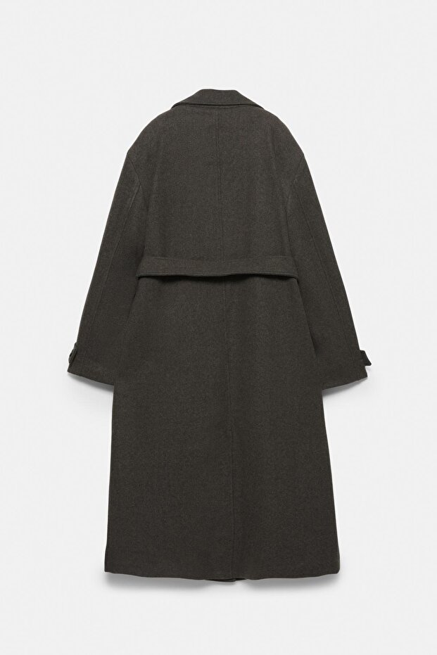 Kemerli uzun kaşe kaban - 7