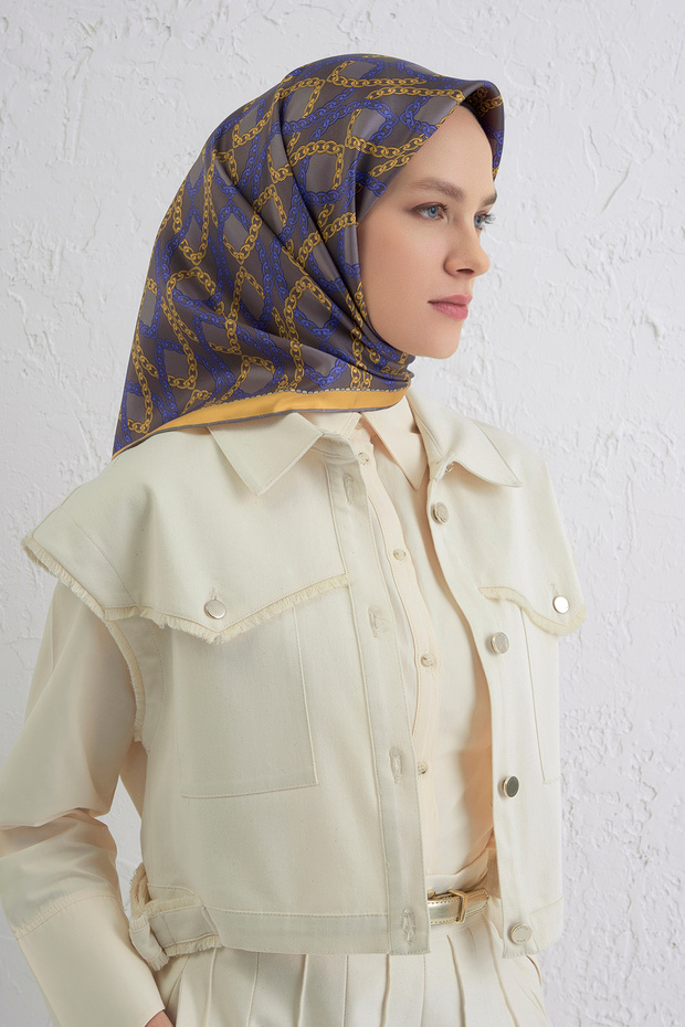 وشاح حرير سوري 100% 9410D (S)-58