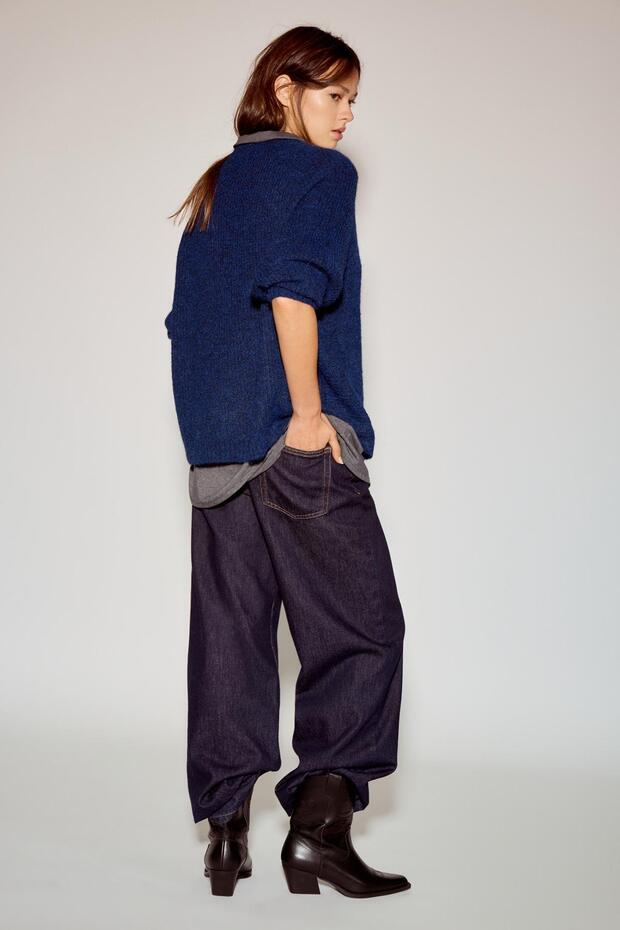 Fitilli örgü kazak - 3