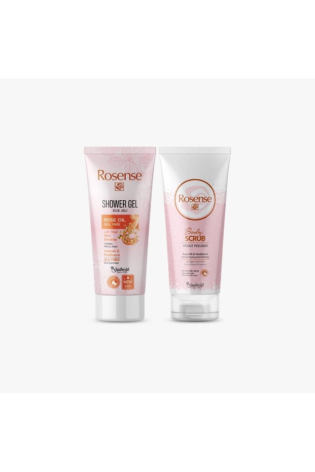 Duş jeli + Vücut Peelingi 2 li set
