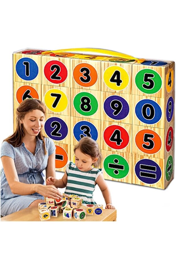 Foam Educational Blocks Set, Optim Solution, 20 pieces, Multicolor, for children 4 years+ - 1