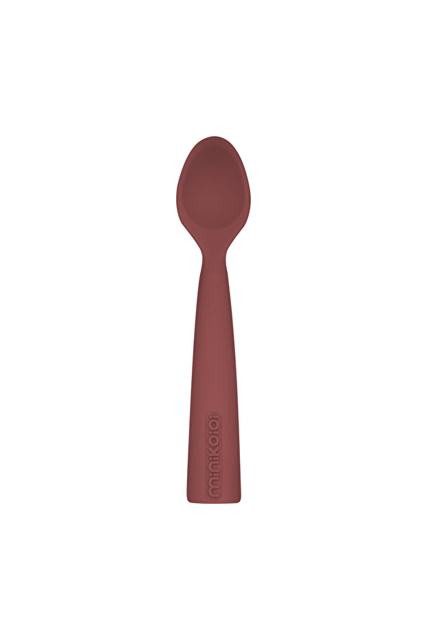 Silicone Feeding Spoon Nam Nam - Velvet Rose